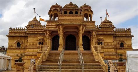 The development comes days after Islamists spread the rumour that the <b>Hindu</b> <b>temple</b> has been harbouring and ferrying Rashtriya Swayamsewak Sangh (RSS) workers, via a travel agency, to Leicester to supposedly foment communal tensions. . Hindu temple wembley